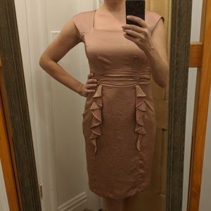 60s Style Fitted Cocktail Dress